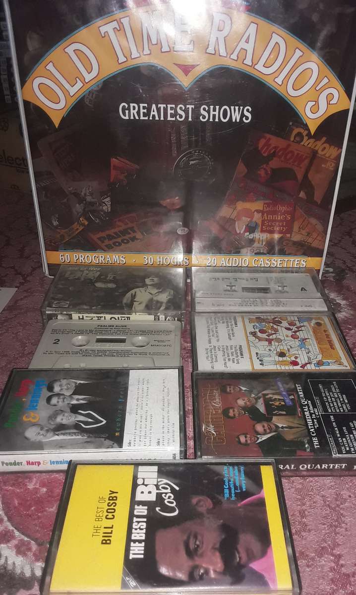 Old time radio Cassete combo and Bill cosby tape