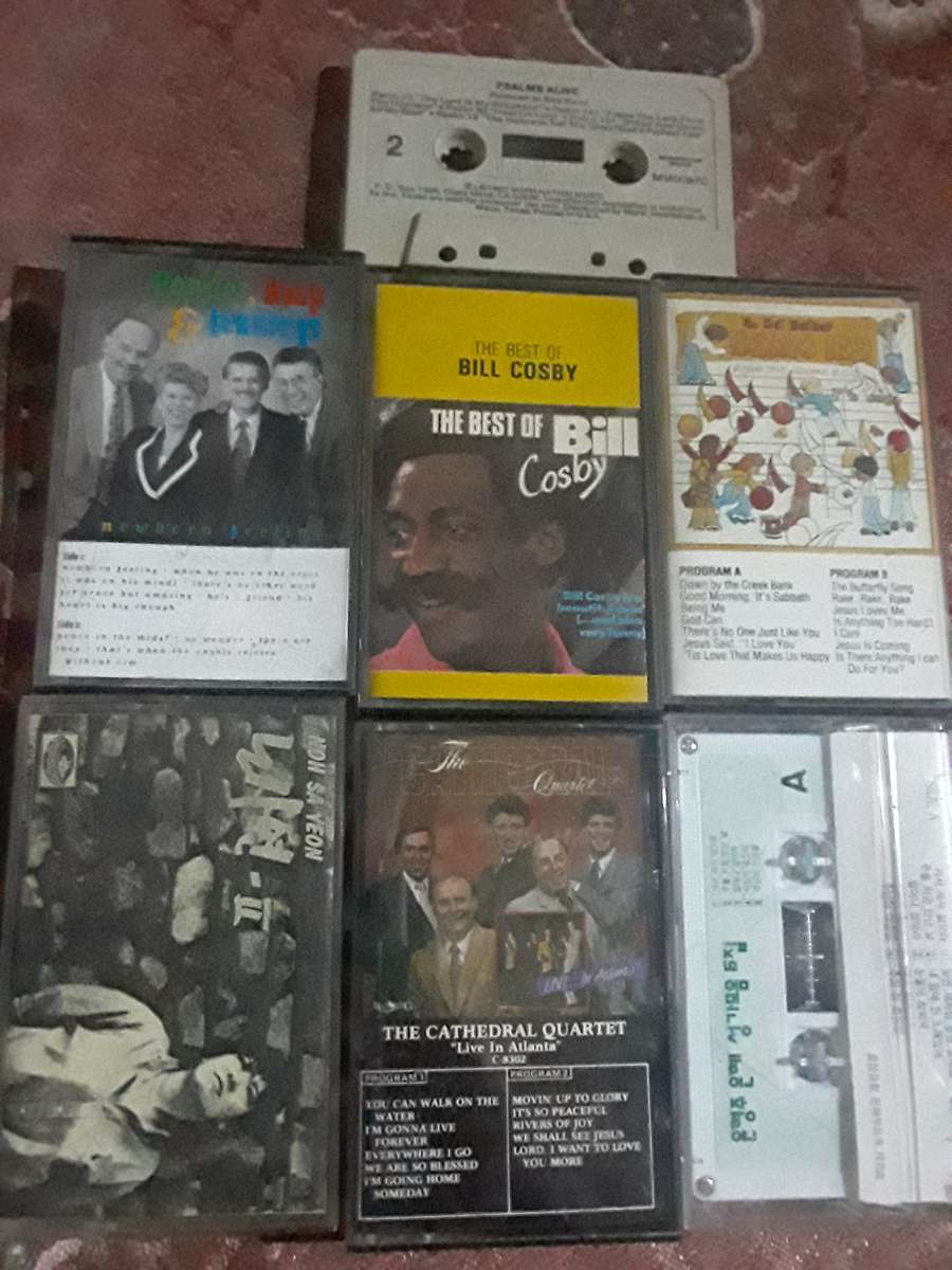 Old time radio Cassete combo and Bill cosby tape