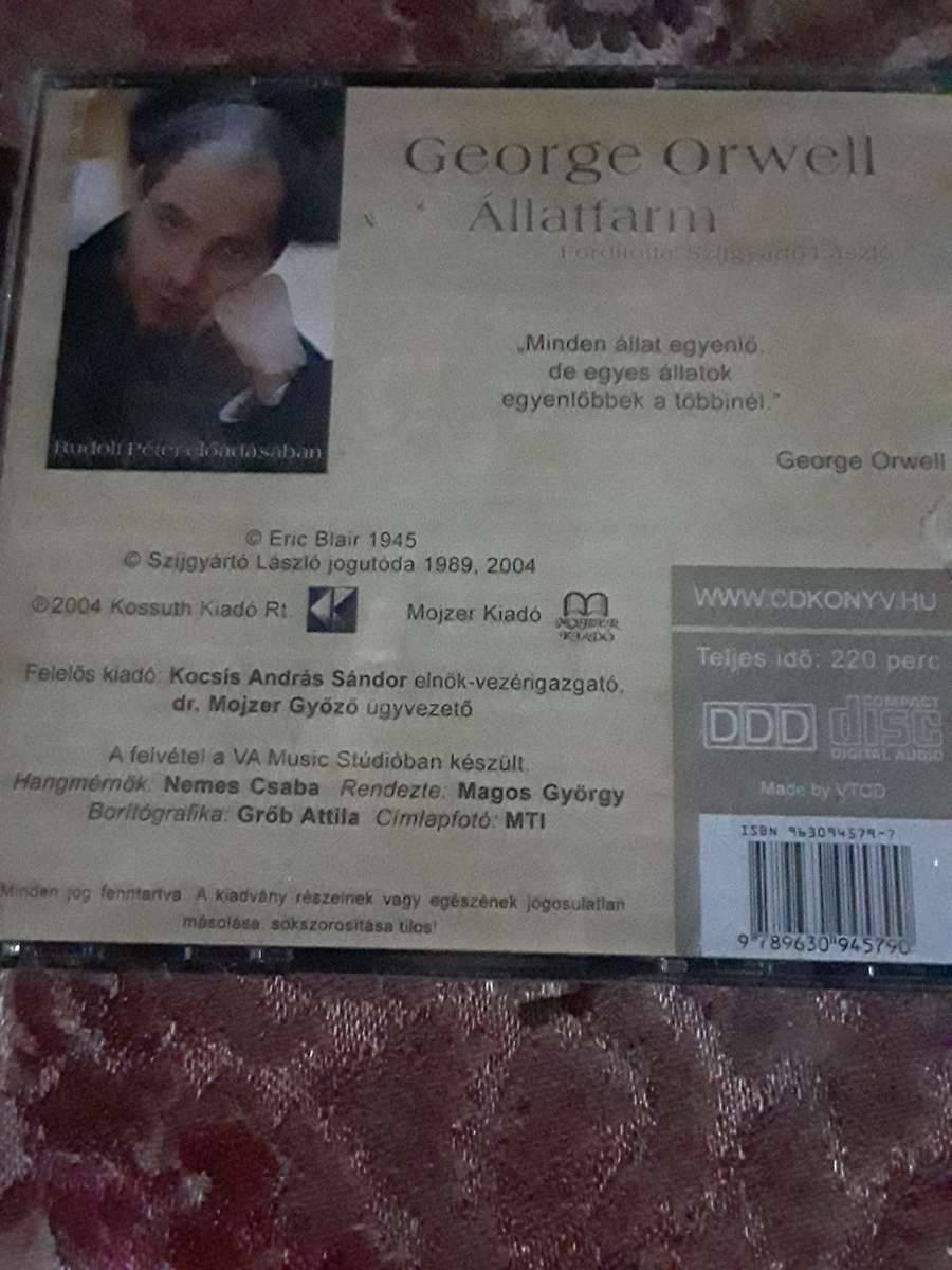 George Orwell Allatfarm Sealed