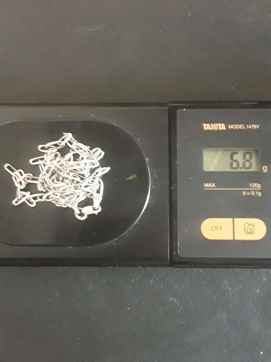 .925 men's neck chain 6.8 gr