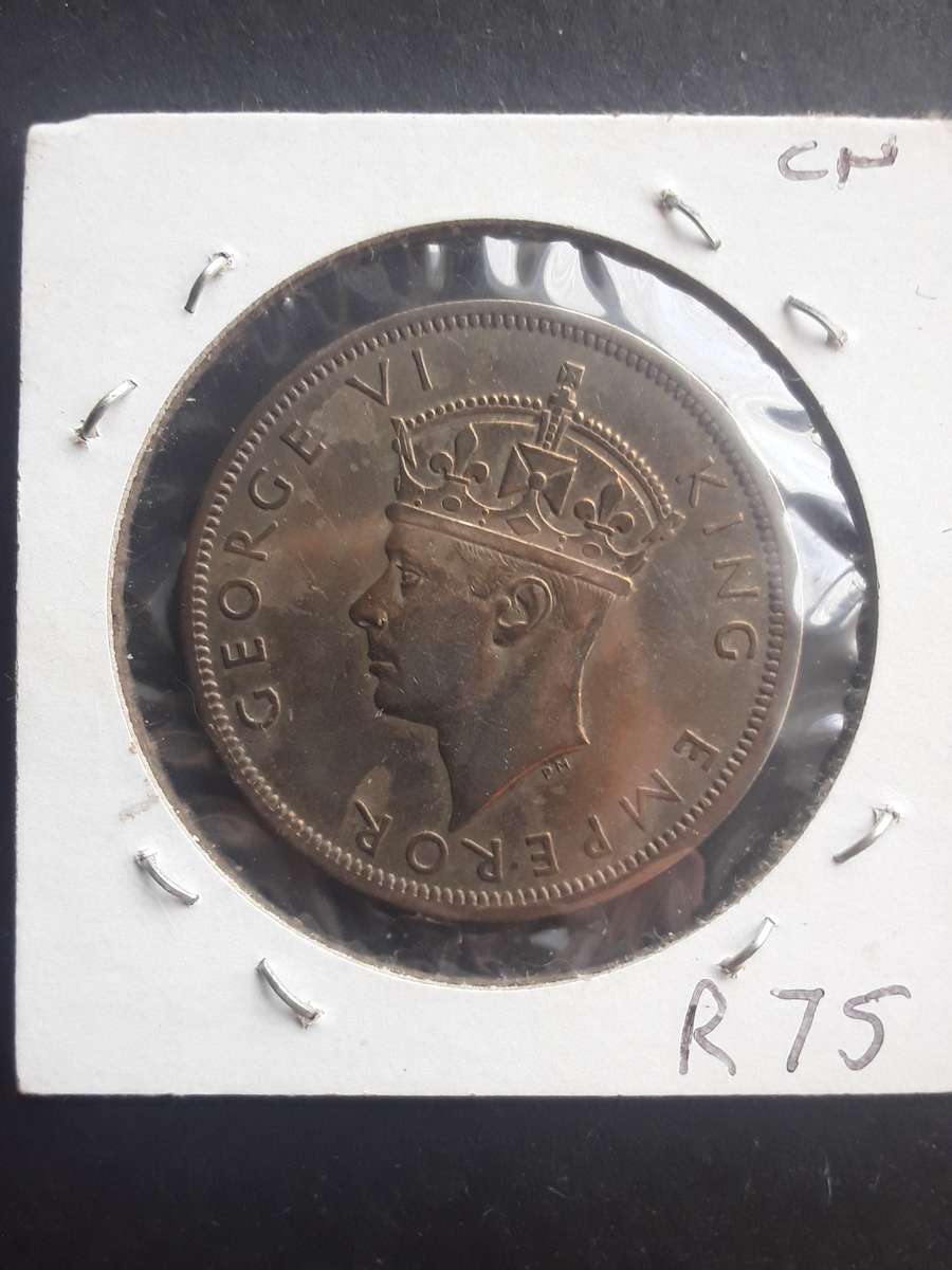 1947 Southern Rhodesia ½ Crown