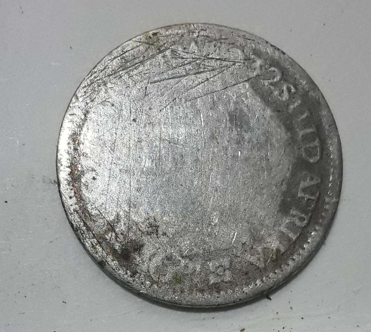 3 X Old S.A. Silver coins