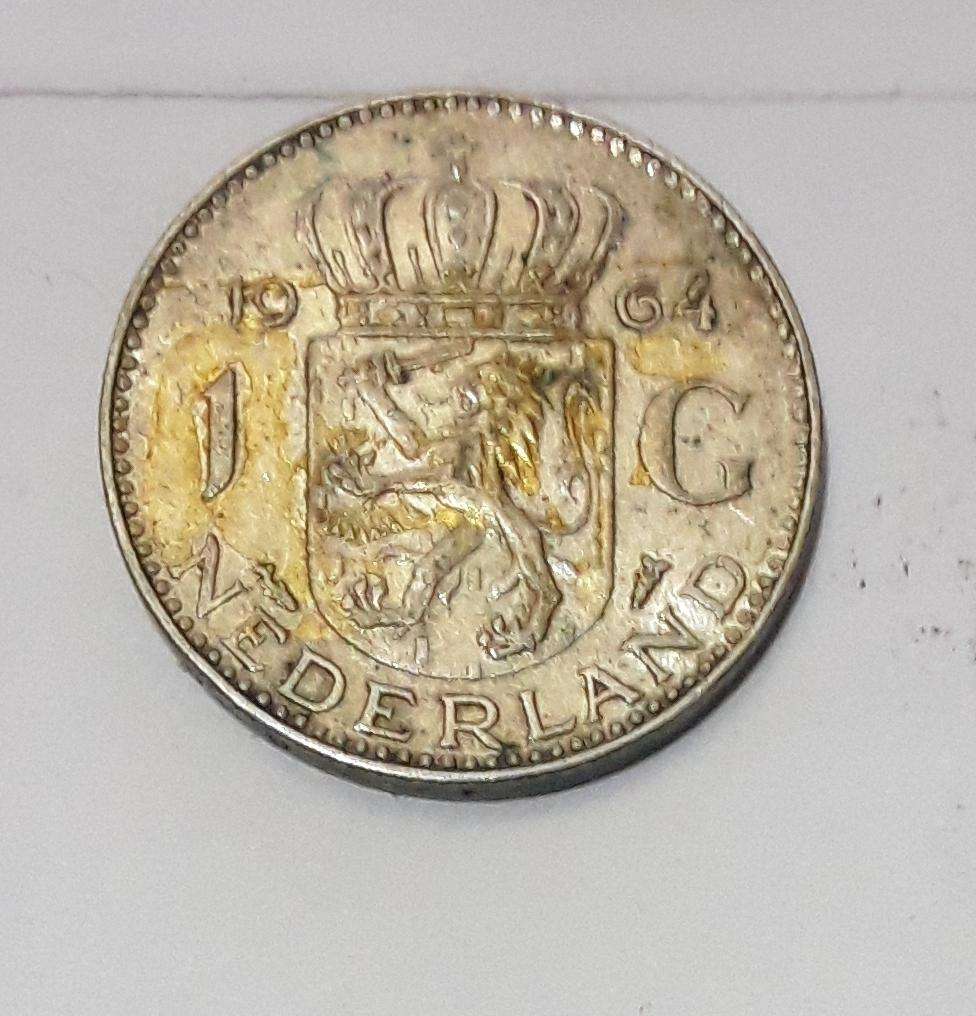 1964 Netherlands Silver Gulden
