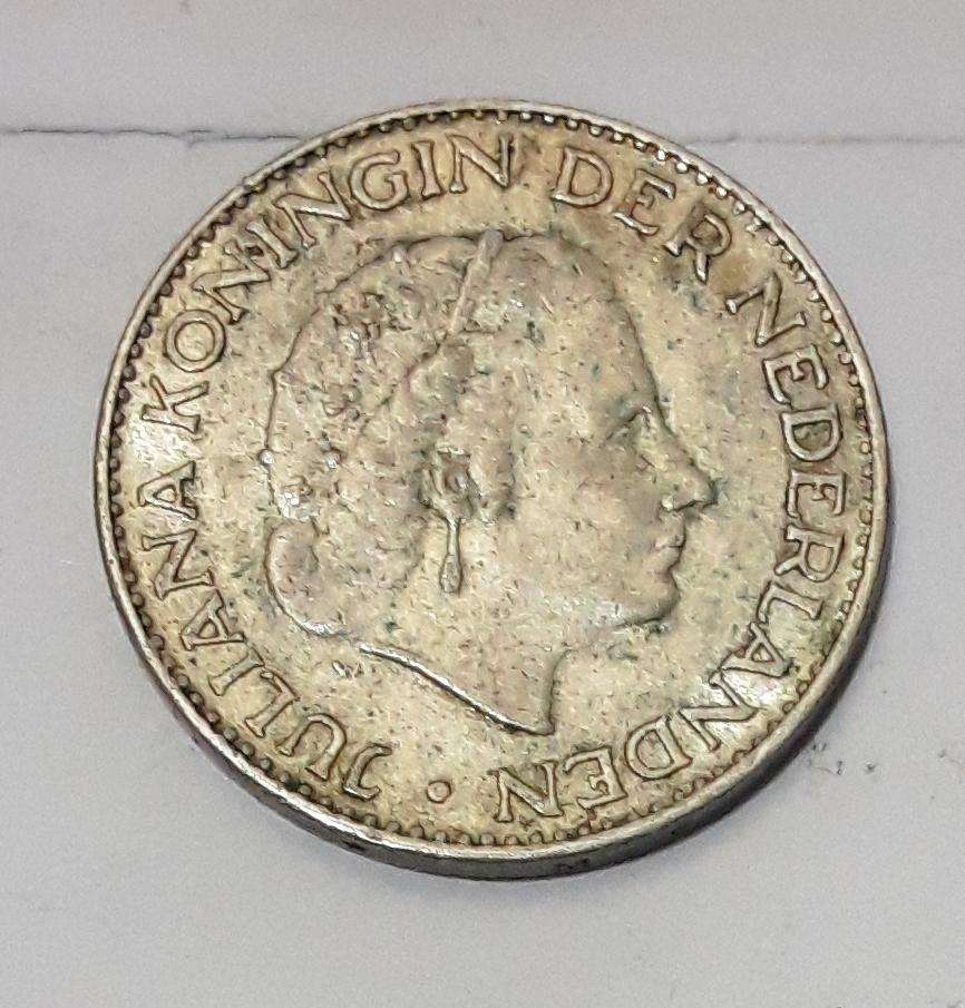 1964 Netherlands Silver Gulden