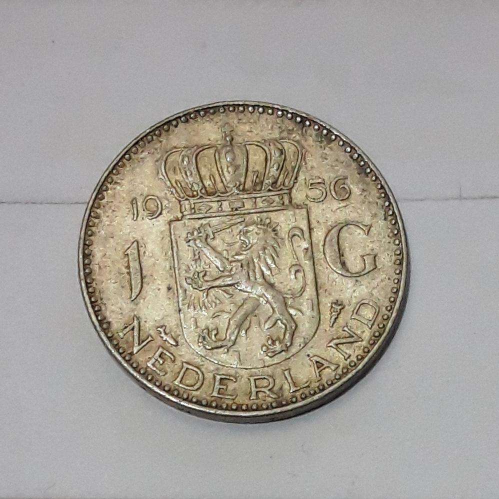 1956 Netherlands Silver Gulden