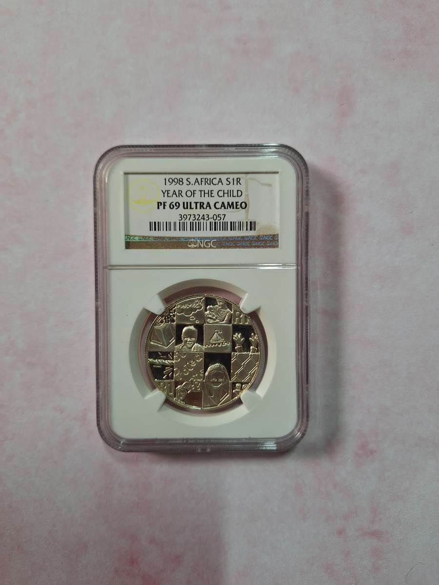 1998  South African Silver R1 -Year Of The Child
