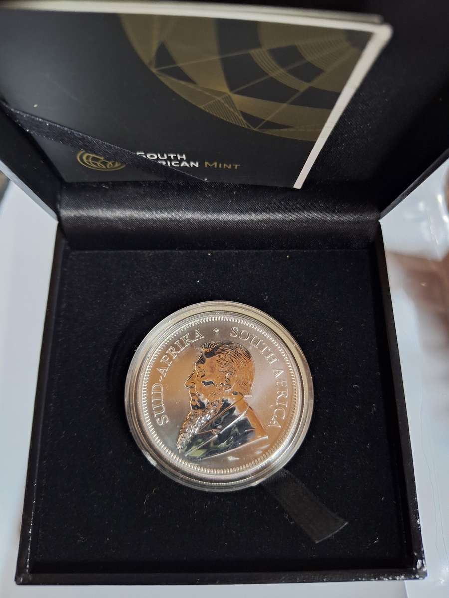 2017 SILVER  1OZ KRUGER RAND -PROOF