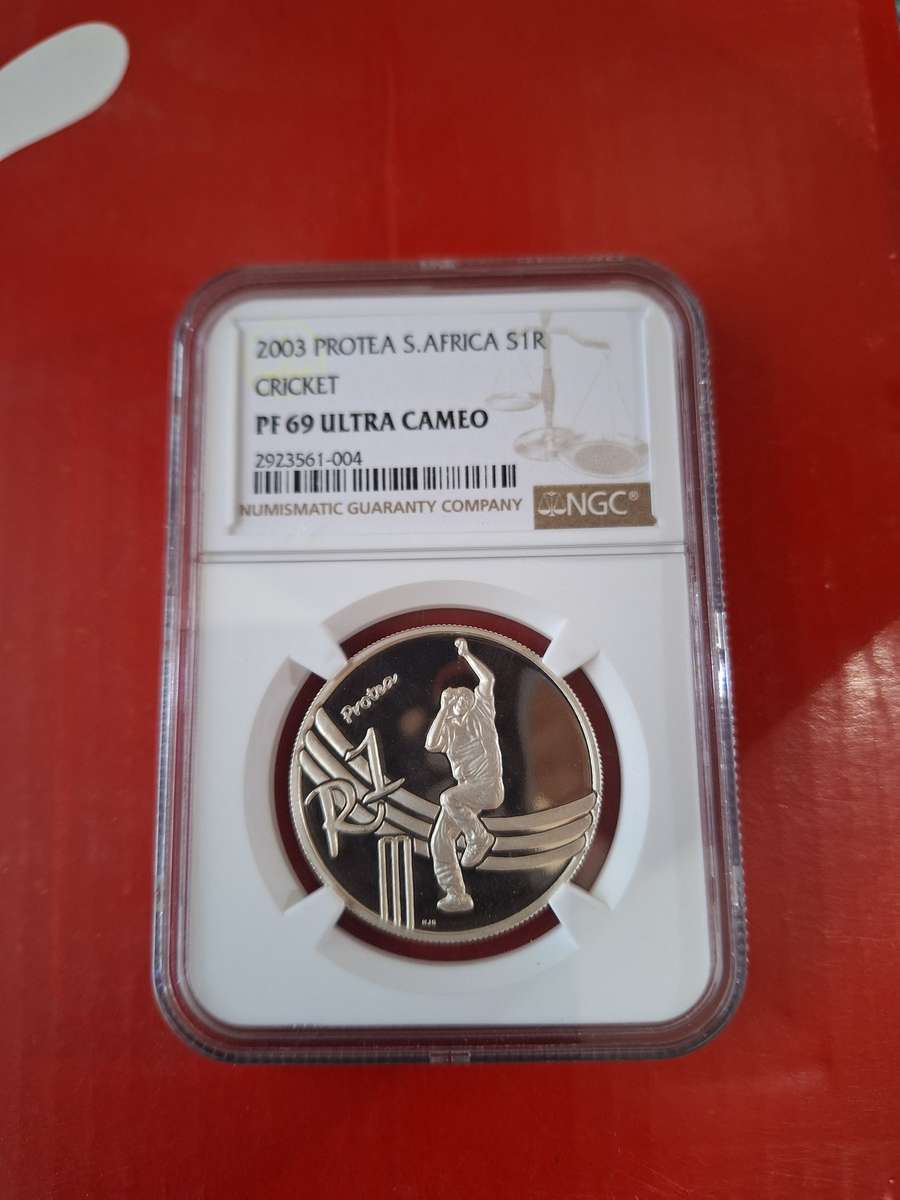 2003 SILVER R1 - CRICKET -NGC PF69 ULTRA CAMEO
