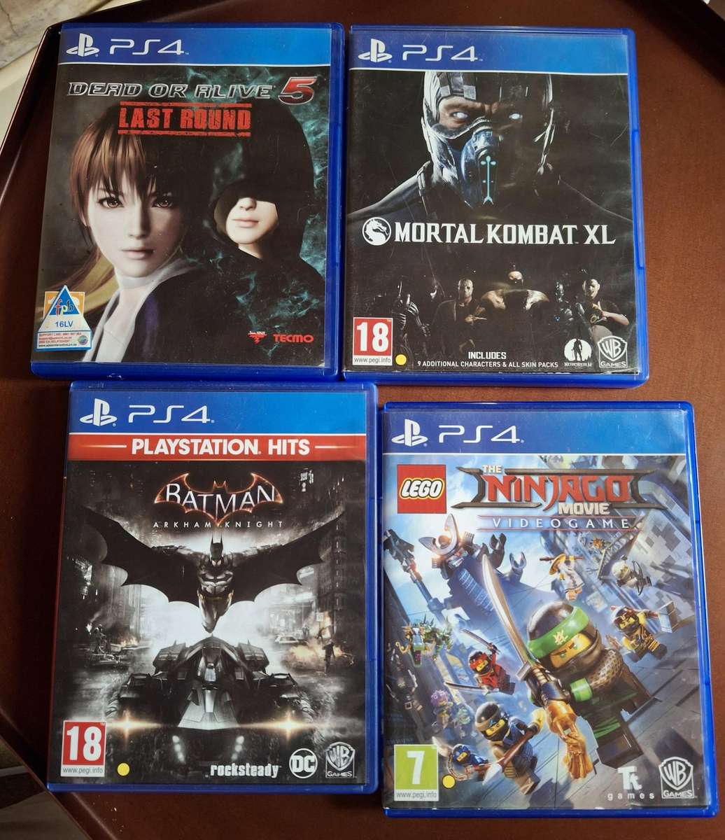 PlayStation 4 Mixed Lot: Games, Controllers, Storage Tower + SoundBar