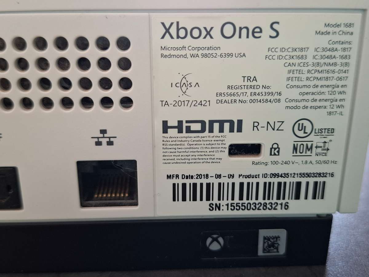xbox one S - 1T