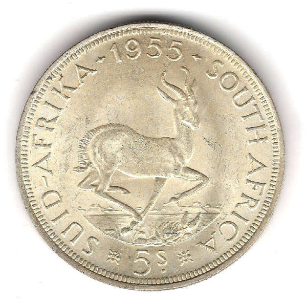 1955 CROWN - clear fields with a great strike *** stunning unc