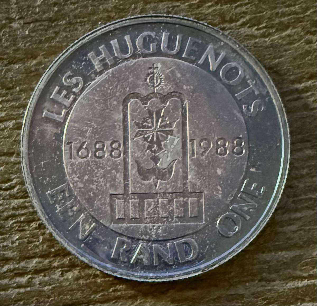 SILVER ONE RAND Proof - 1988 - Trio Set - Dias/ Huguenot/ Trek - bid PER COIN -winner takes full set