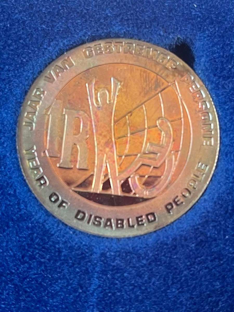 1986 Year of the Disabled*** Silver R1 Proof coins *** not always available