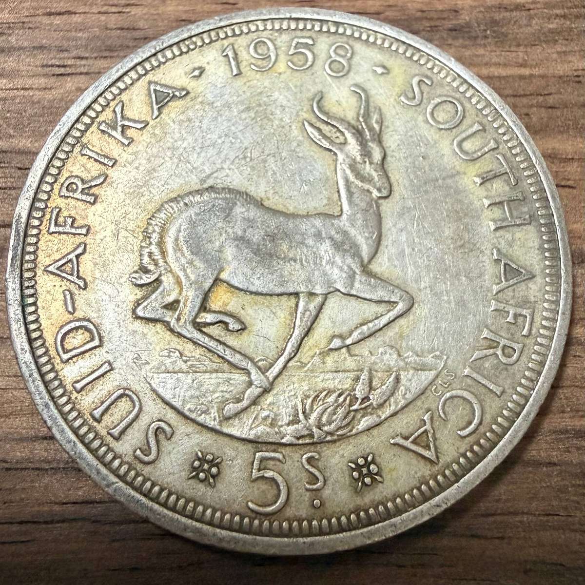 1958 Crown *** 5 Shilling *** Crowns always highly collectable
