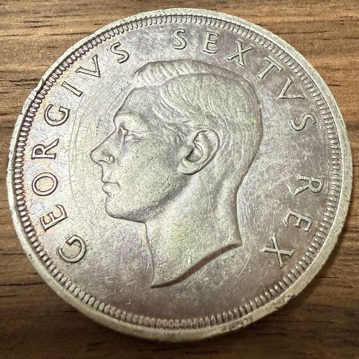 1950 Crown*** Silver 5 Shilling *** Scarce