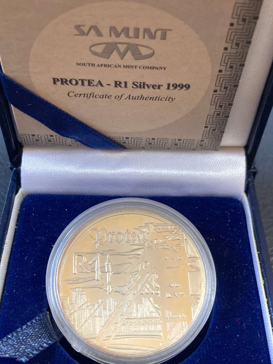 1999 MINING PROOF SILVER R1 *** IN SAM BOX