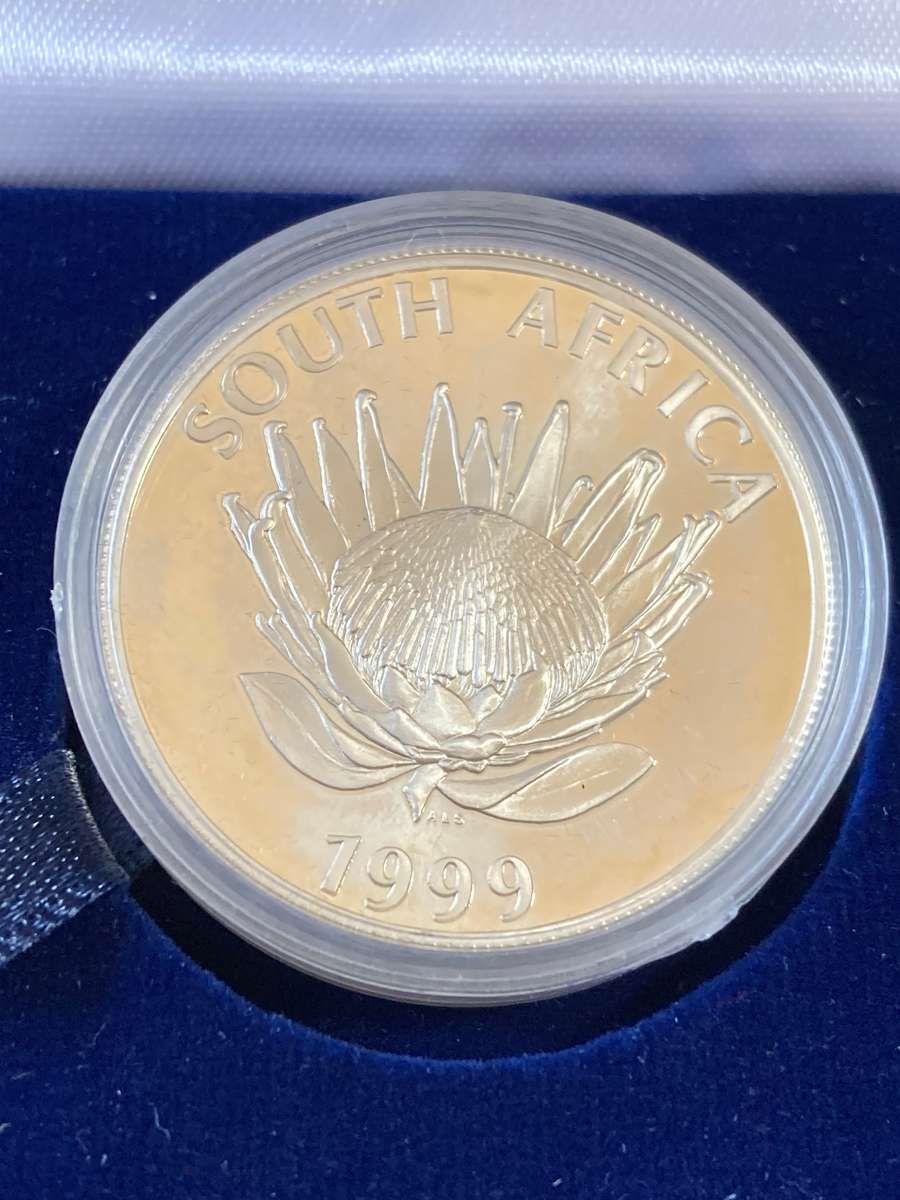 1999 MINING PROOF SILVER R1 *** IN SAM BOX