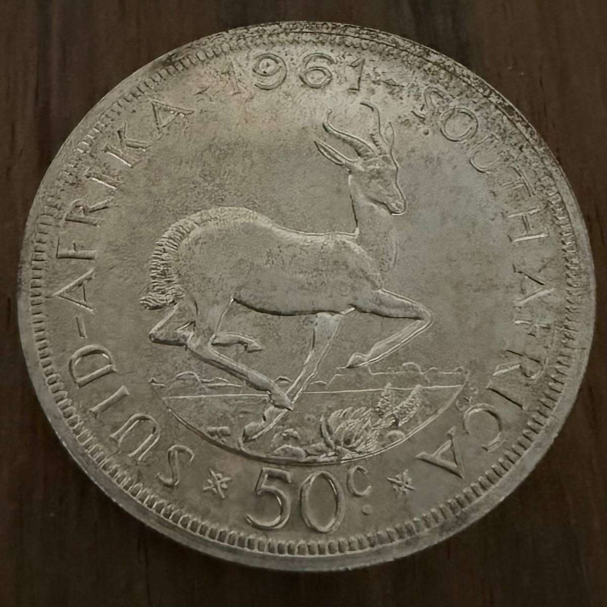 1961 Silver Crown 50c *** Selling the best Unc you can find