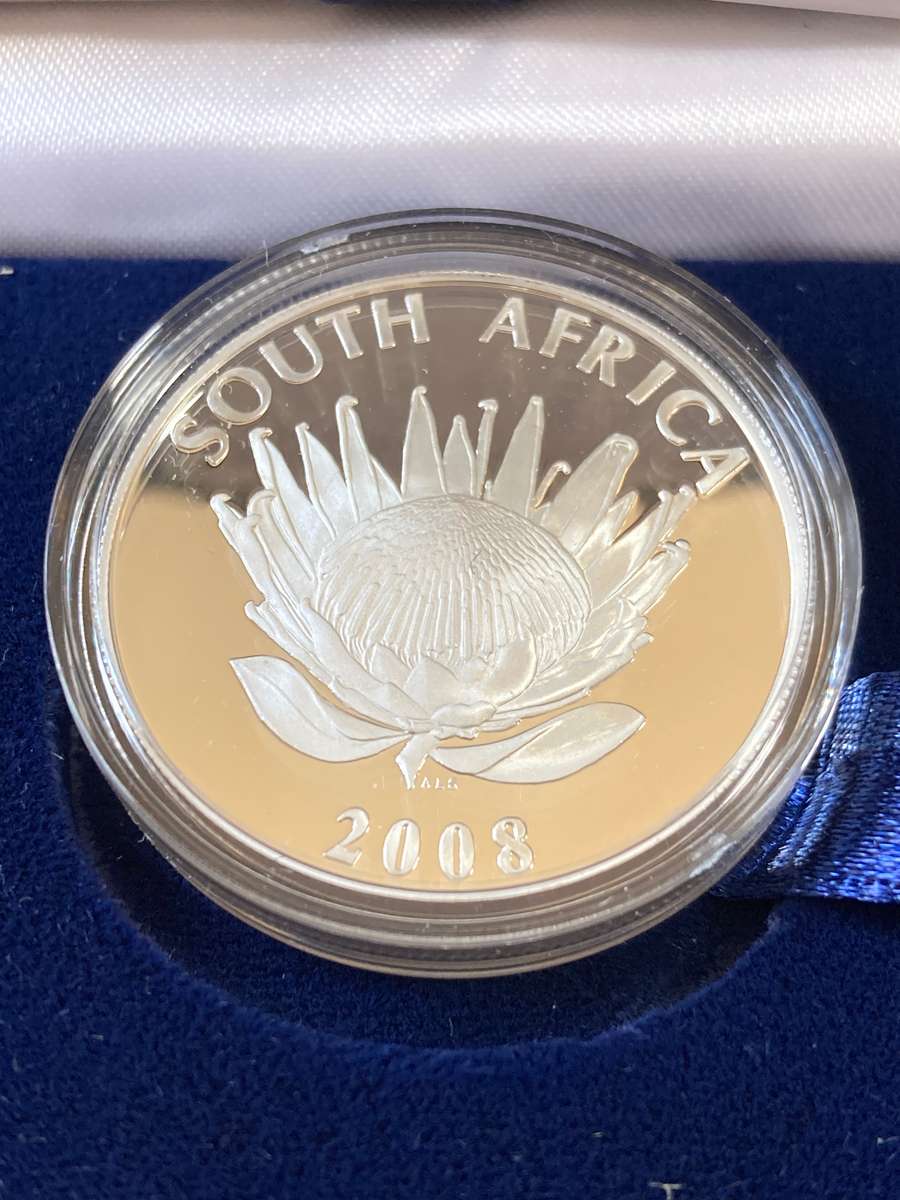 GANDHI PROOF SILVER R1 *** IN SAM BOX