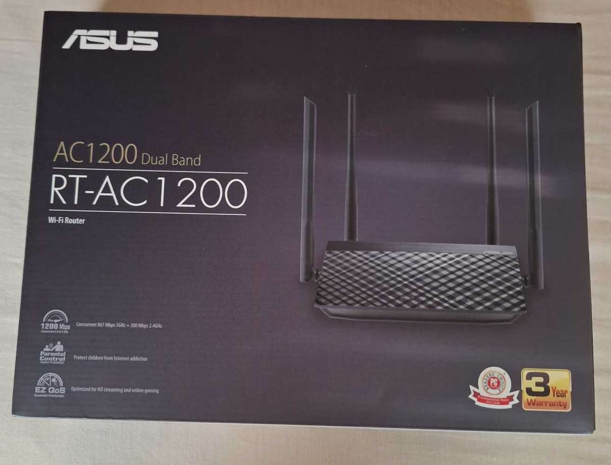 ASUS RT-AC1200 WiFi  AC1200 Dual-Band  Wireless Router