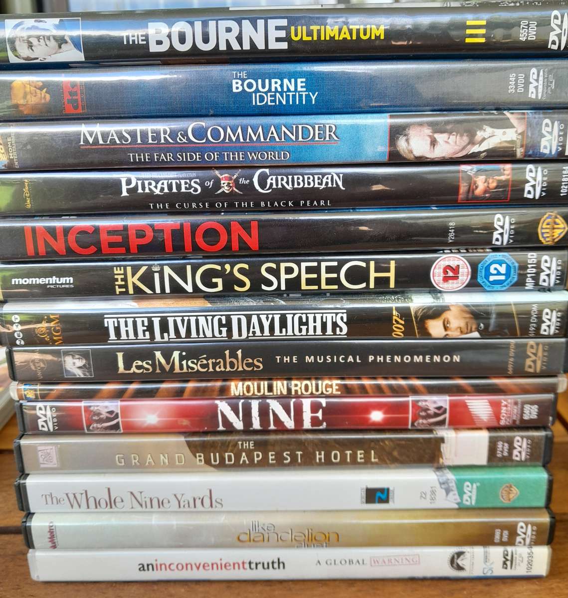 14 pack Holiday DVD's. R35 shipping for orders over R100