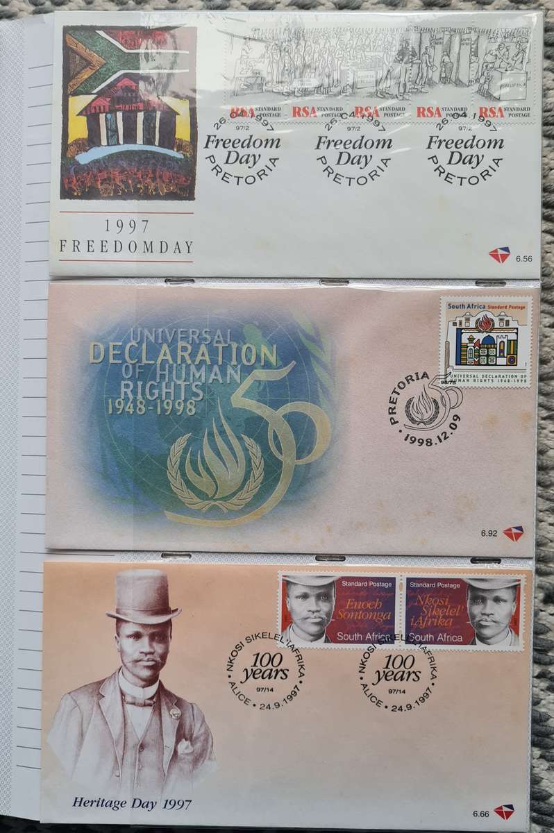 FDC COLLECTION - A JOURNEY THROUGH SA`S POLITACAL HISTORY