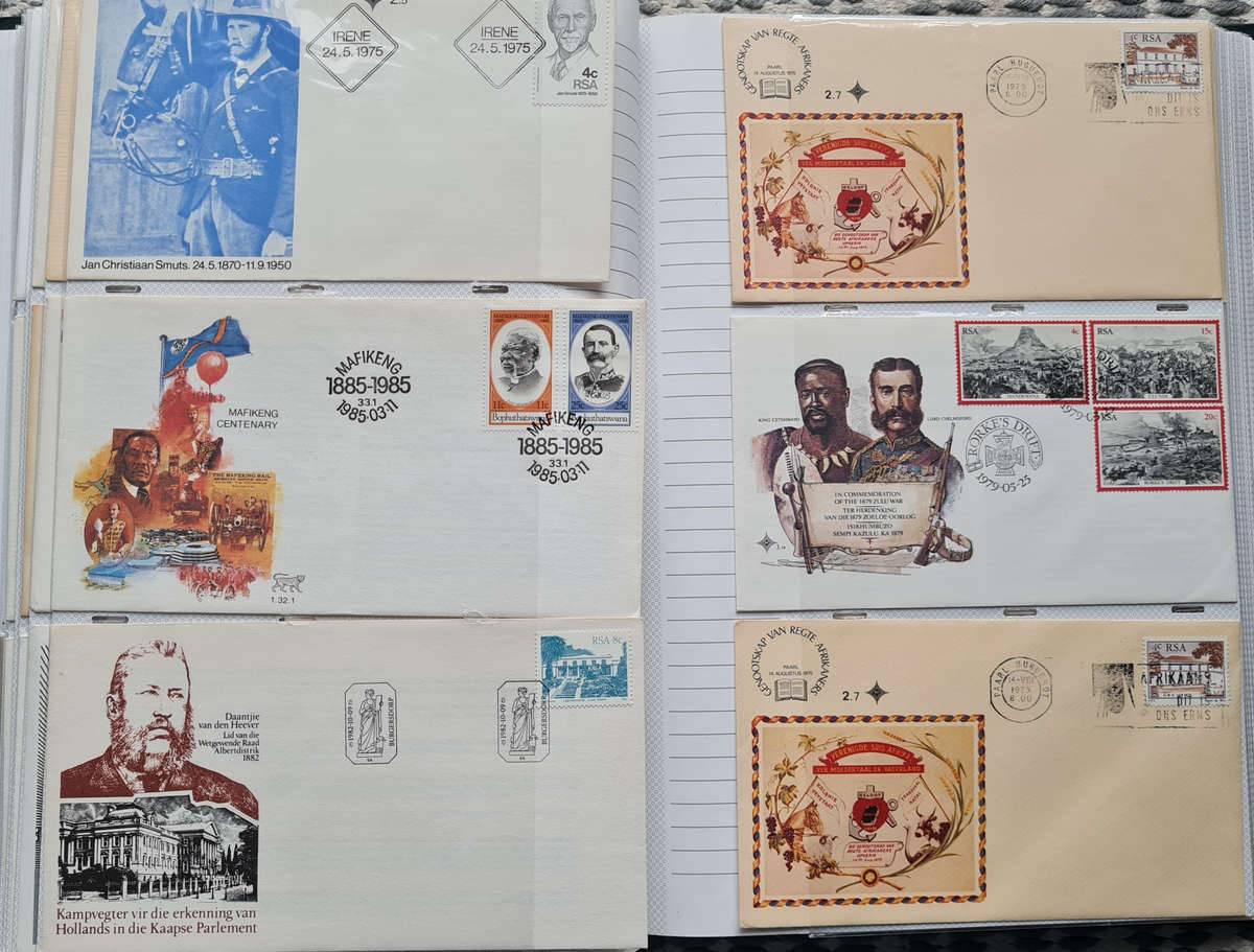 FDC COLLECTION - A JOURNEY THROUGH SA`S POLITACAL HISTORY