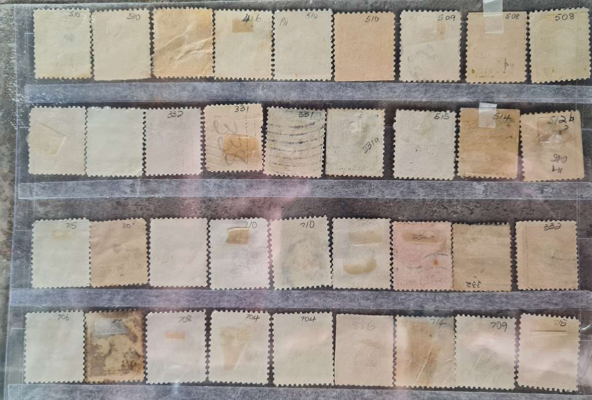 USA Vintage Stamps - George Washington (Prime Study Group 5)