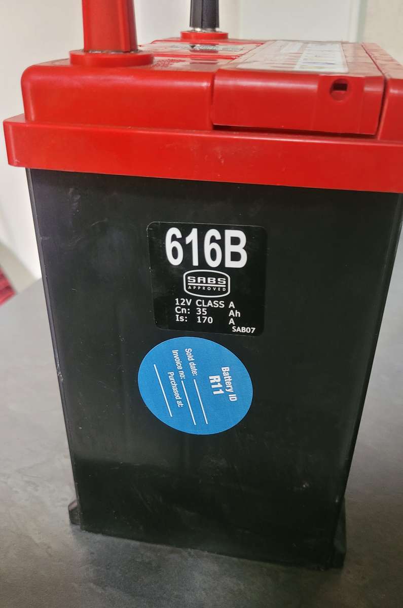 SABAT Car Battery 616 NEW