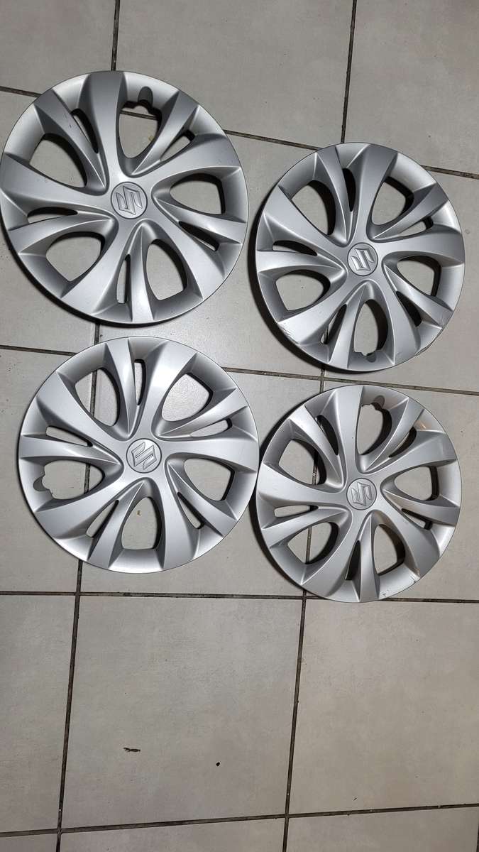 14" Suzuki OEM Hubcaps x4