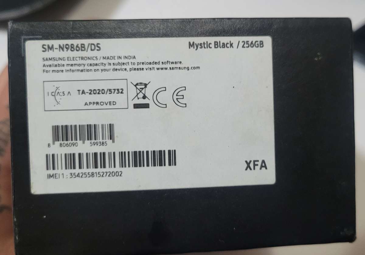 Samsung Note 20 Ultra 5G