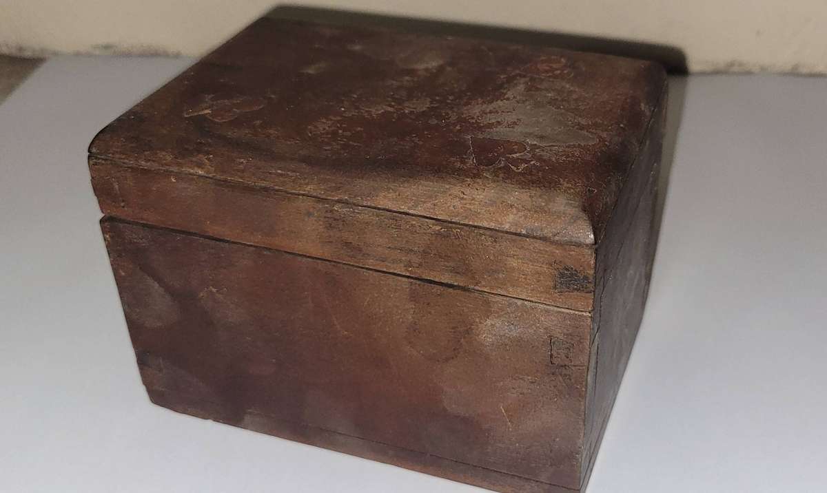 Antique Playing cards in box