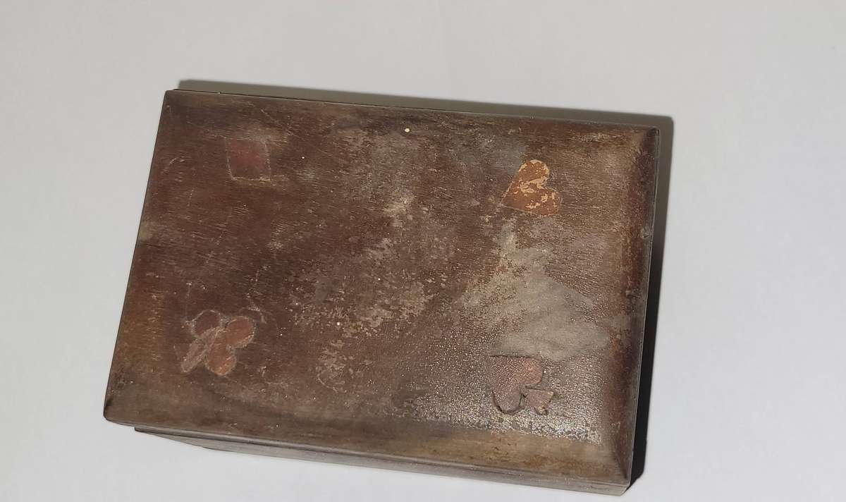 Antique Playing cards in box