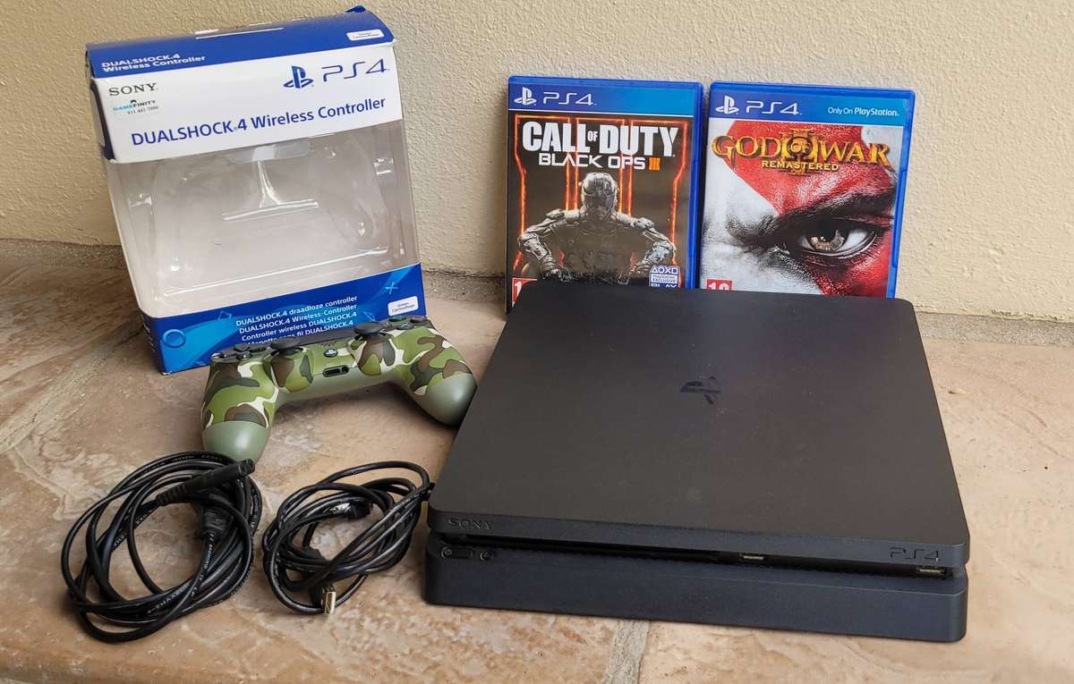PS4 Slim Console 500Gb Control Immaculate