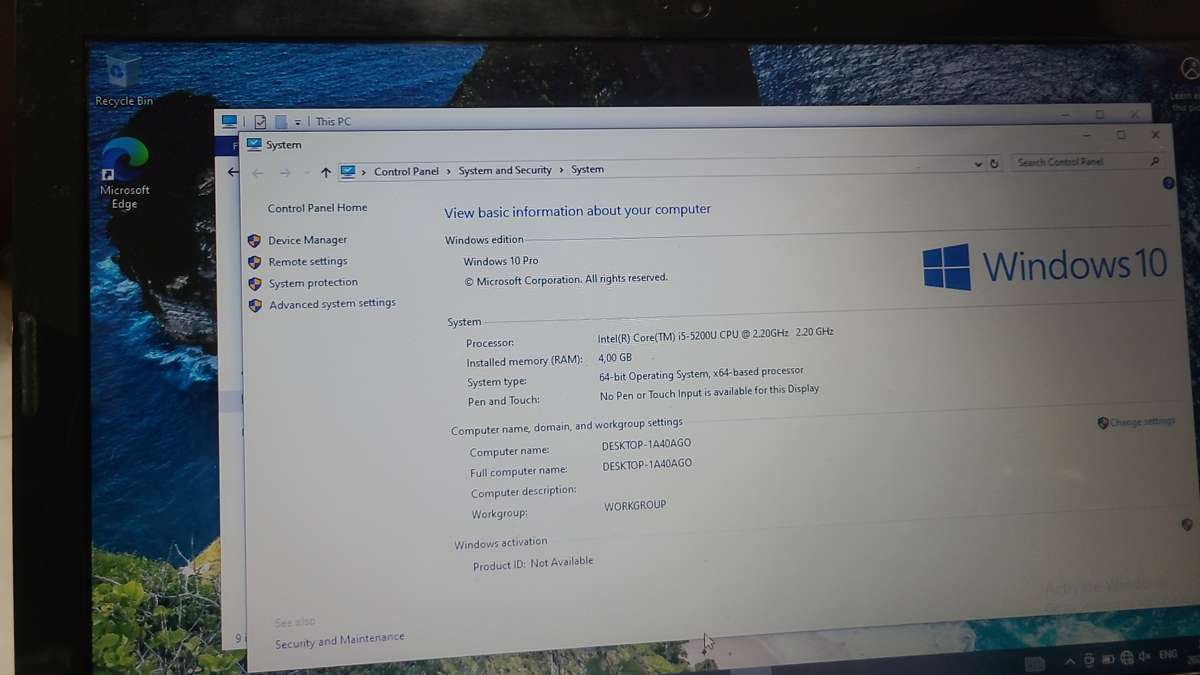 Lenovo G50 i5 5th Gen 1Tb