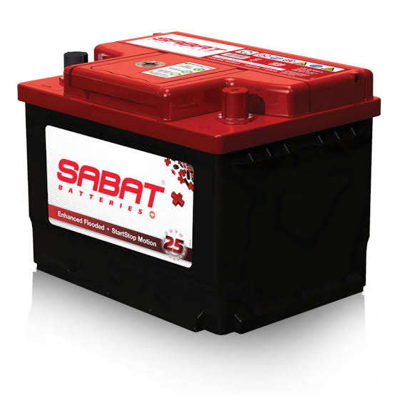 SABAT Car Battery 616 NEW