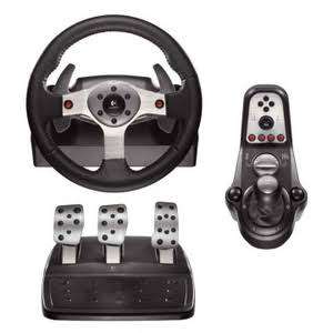 Logitech G25 Force Feedback Wheel and Shifter