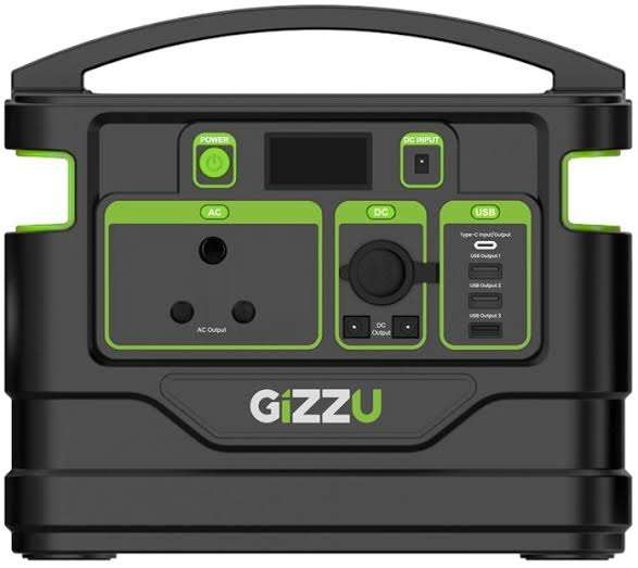 Gizzu 500w Portable Power station