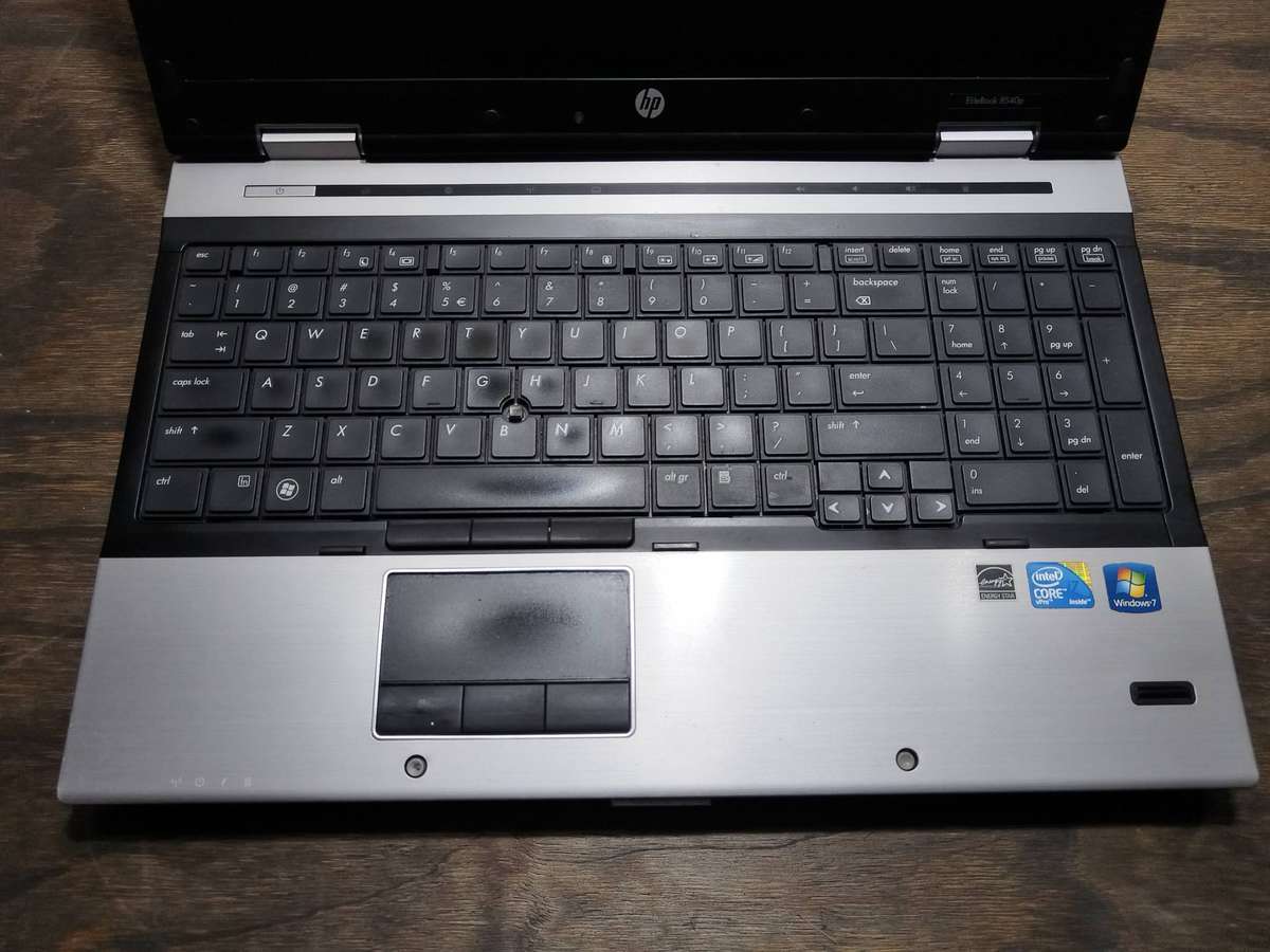 HP EliteBook 8540 - Intel Core i7 M620 - 4GB RAM - 320GB HDD - Windows 10 Pro