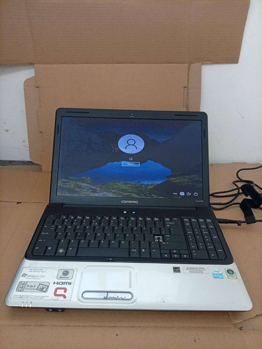 HP Compaq Presario CQ61-Intel HD Graphics-2GB DDR2 RAM-500GB HDD-Windows 10 Pro