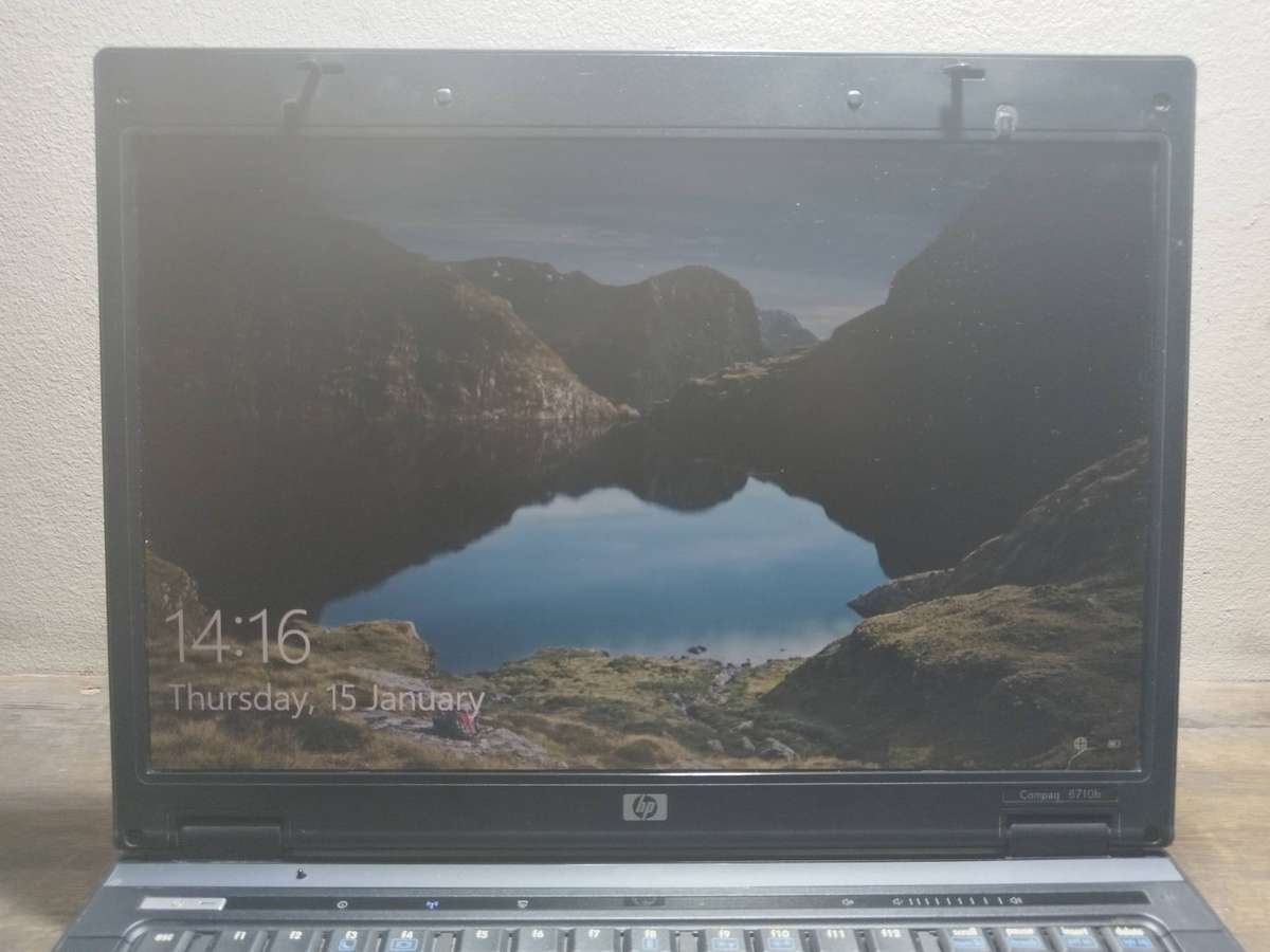 HP Compaq 6710b - Intel Core 2 Duo T1800 - 4GB RAM - 250GB HDD - Windows 10 Pro