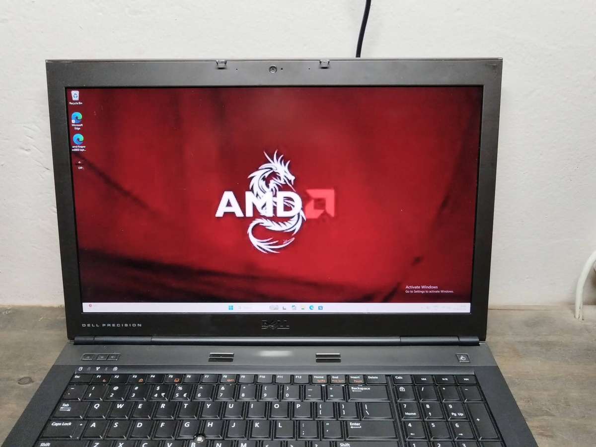 Dell Precision M6600 - Intel Core i7 - 4GB RAM - 160GB HDD - Windows 11 Pro - AMD FirePro Graphics