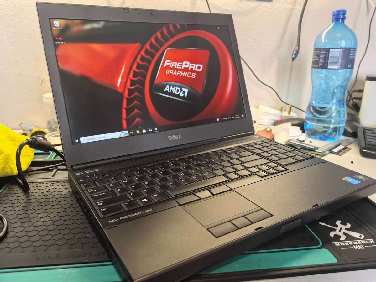 DELL PRECISION M4800, i7-4810MQ, 16GB RAM, 256GB SSD, FHD, AMD FIREPRO R9 M200X