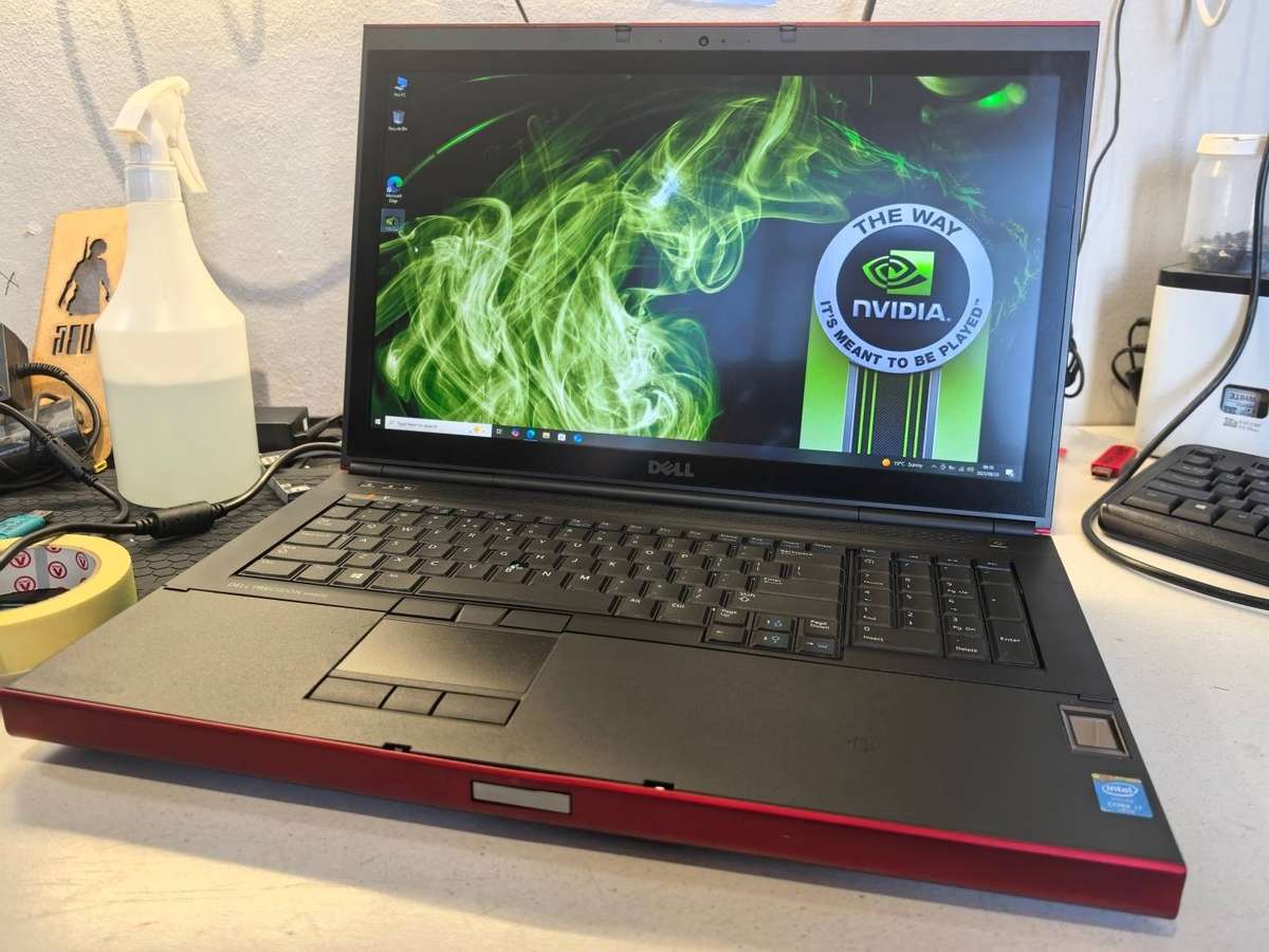 ENGINEERING DELL PRECISION M6800, i7-4800MQ, 32GB RAM, 512GB SSD, 1000GB HDD, NVIDIA K3100M 4GB, FHD