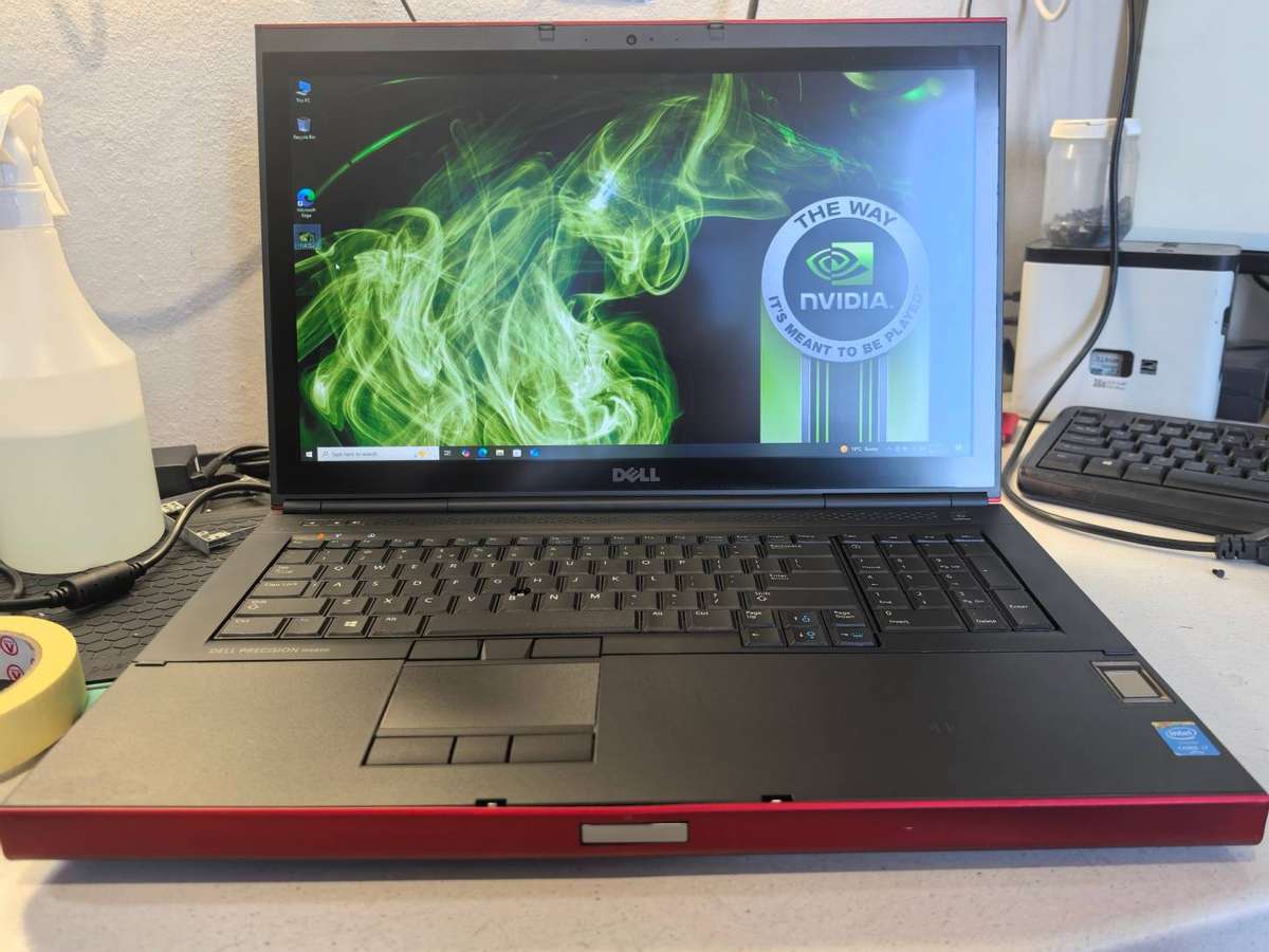 ENGINEERING DELL PRECISION M6800, i7-4800MQ, 32GB RAM, 512GB SSD, 1000GB HDD, NVIDIA K3100M 4GB, FHD