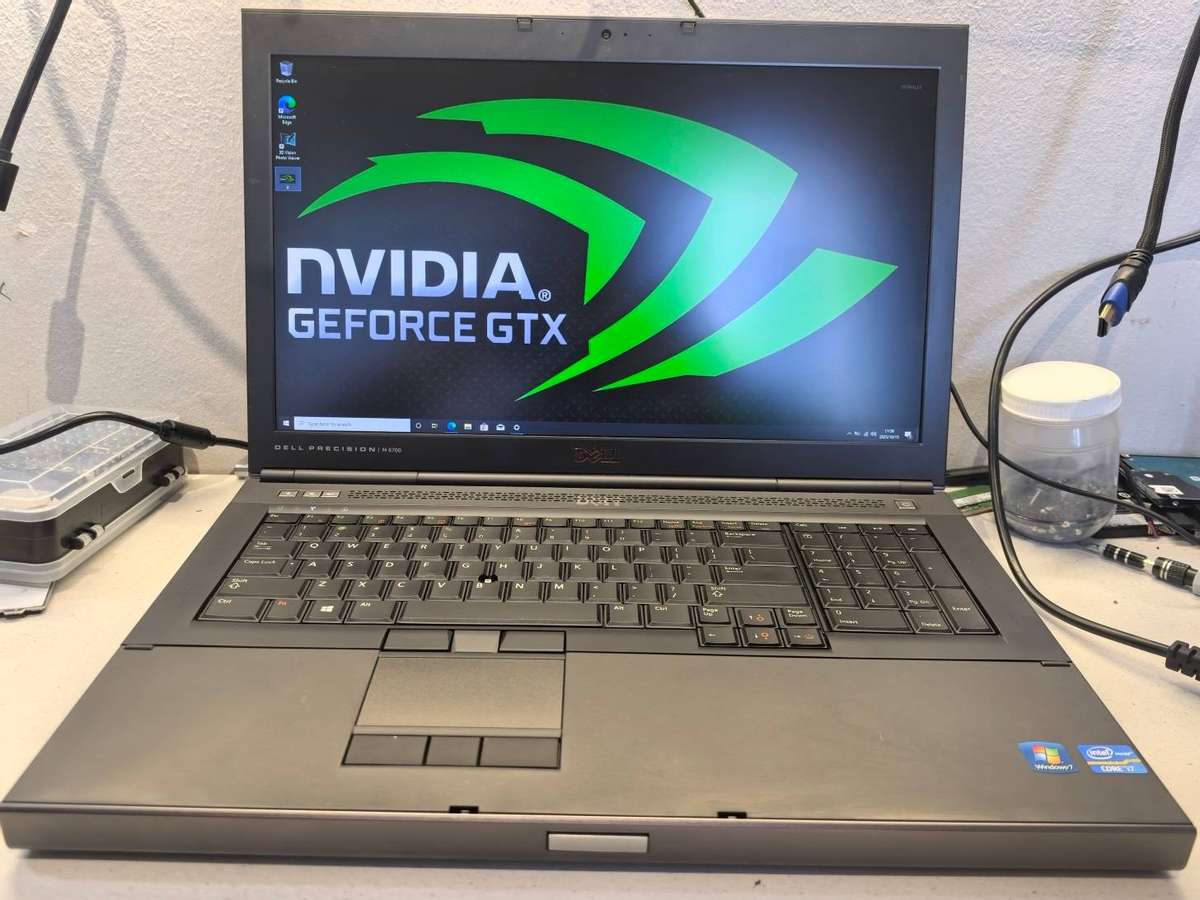 Graphic Design, Dell Precision M6600, i7-3740QM, 8GB RAM, 480GB SSD, NVIDIA QUADRO K4000M, Windows10