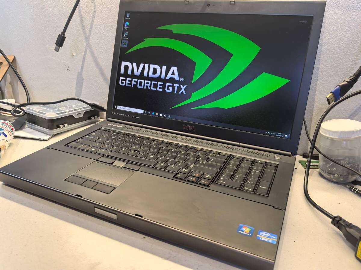 Graphic Design, Dell Precision M6600, i7-3740QM, 8GB RAM, 480GB SSD, NVIDIA QUADRO K4000M, Windows10