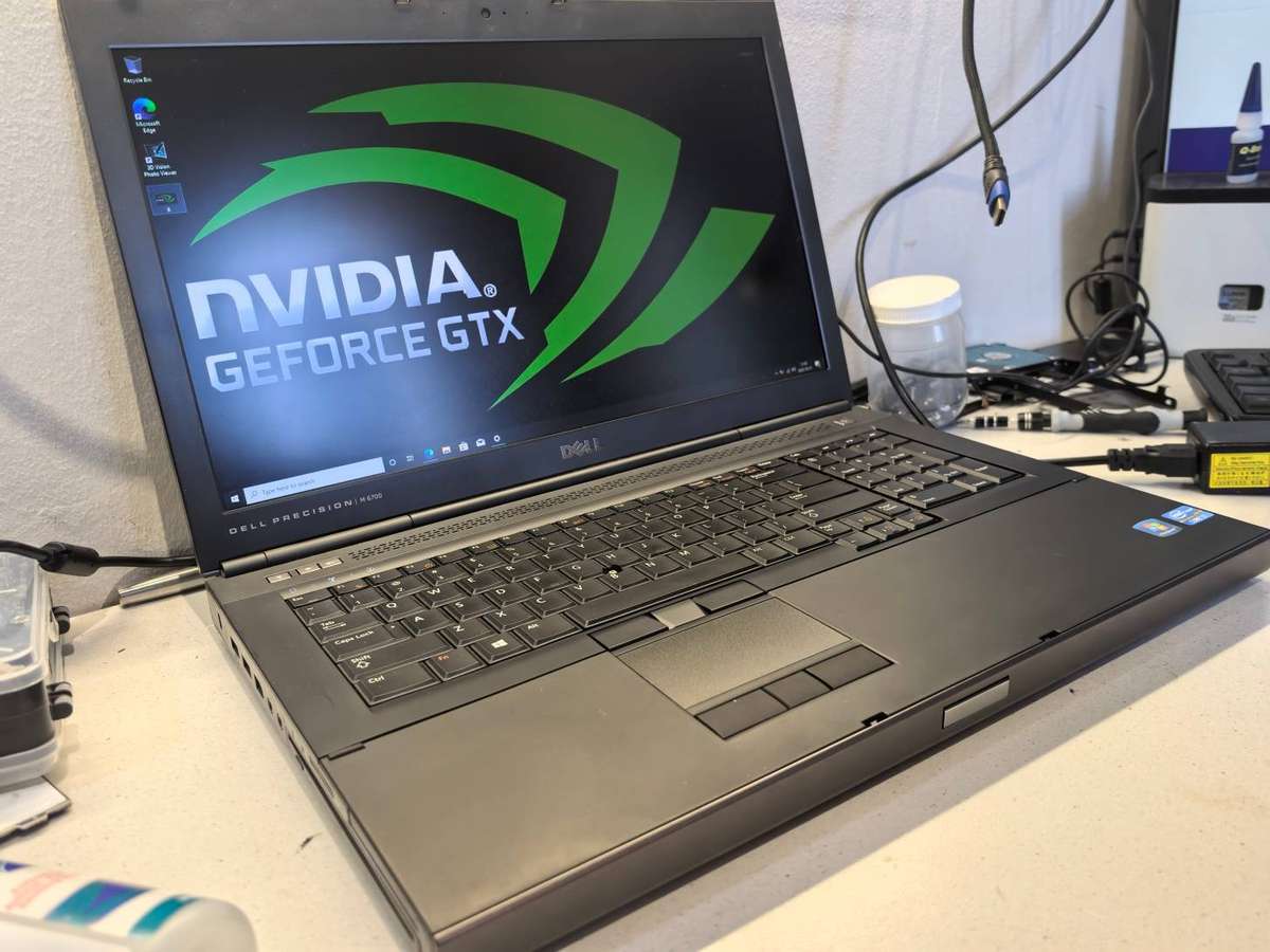 Graphic Design, Dell Precision M6600, i7-3740QM, 8GB RAM, 480GB SSD, NVIDIA QUADRO K4000M, Windows10