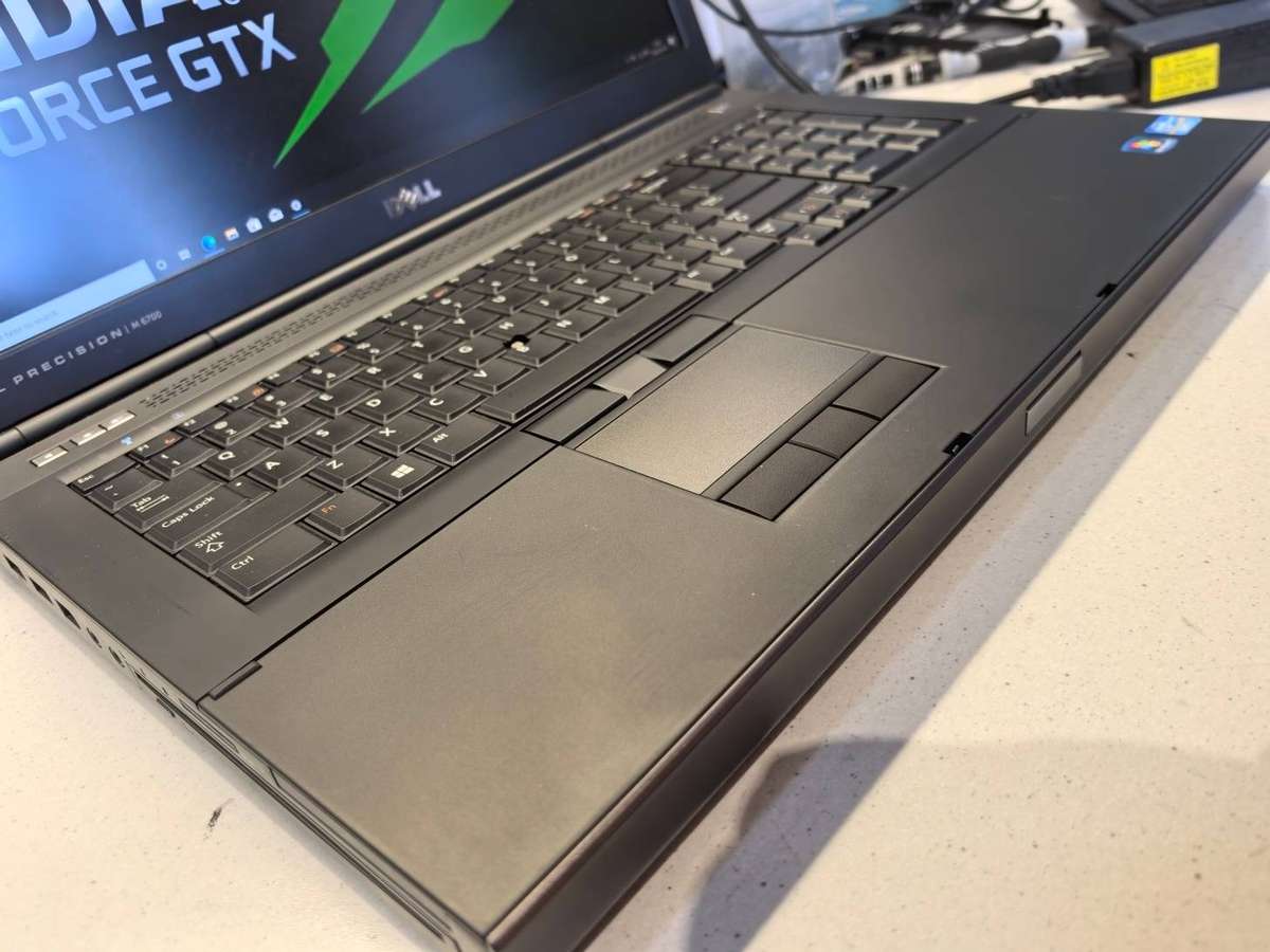Graphic Design, Dell Precision M6600, i7-3740QM, 8GB RAM, 480GB SSD, NVIDIA QUADRO K4000M, Windows10