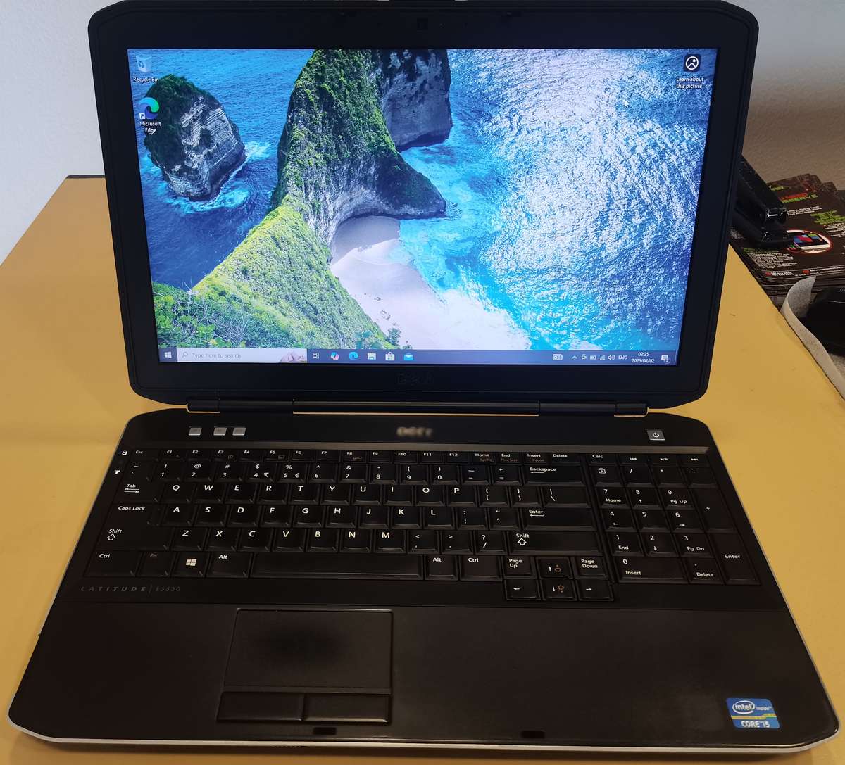 Dell Latitude E5530 - Intel Core i5-3210M @ 2.50 - 4GB RAM - 500GB HDD